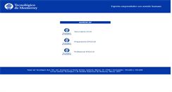 Desktop Screenshot of admincap.lag.itesm.mx