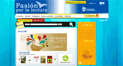 Desktop Screenshot of pasionporlalectura.itesm.mx