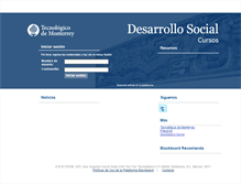 Tablet Screenshot of bbdesarrollosocial.itesm.mx