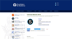 Desktop Screenshot of cienciasbasicas.tol.itesm.mx